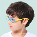 Silica Gel Soft Kid Eyeglasses Multicolored Optical Frame anti blue light